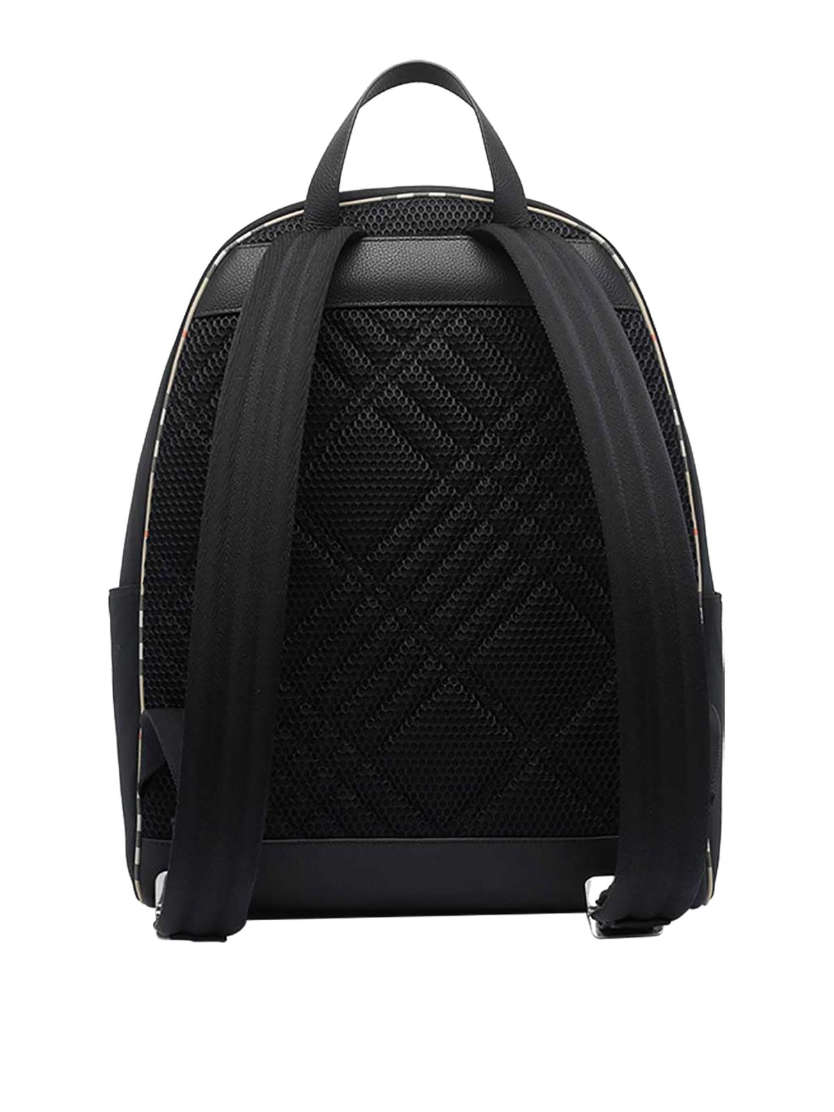 Burberry Backpack With Check Trim