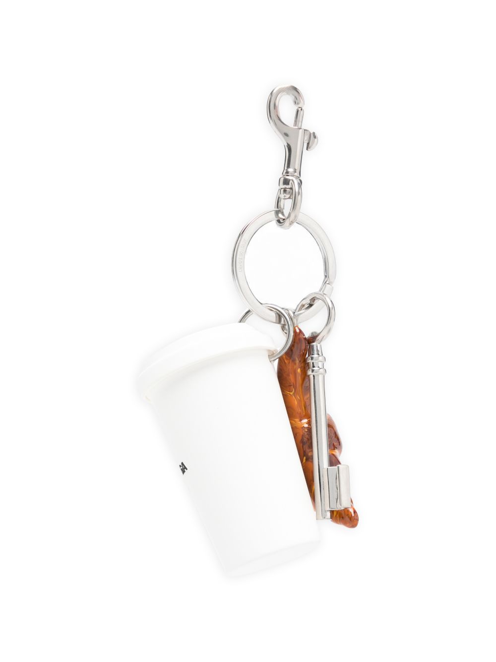 Balenciaga Coffee Cup Charm Keychain