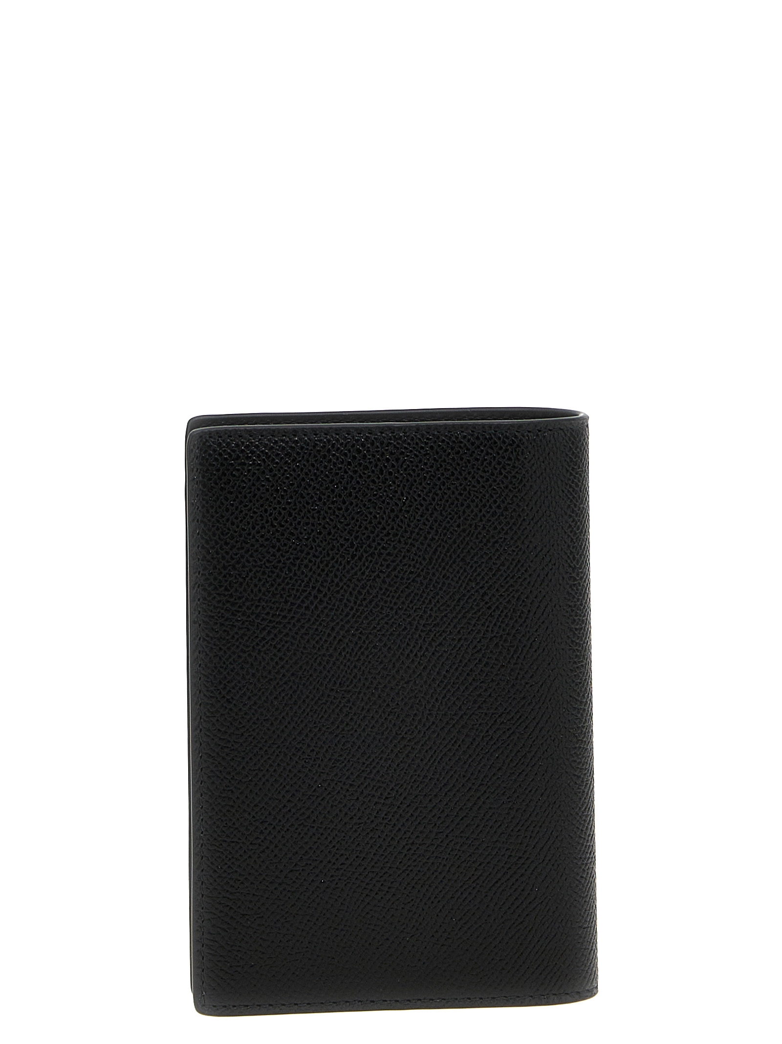 Balenciaga Logo Leather Passport Holder