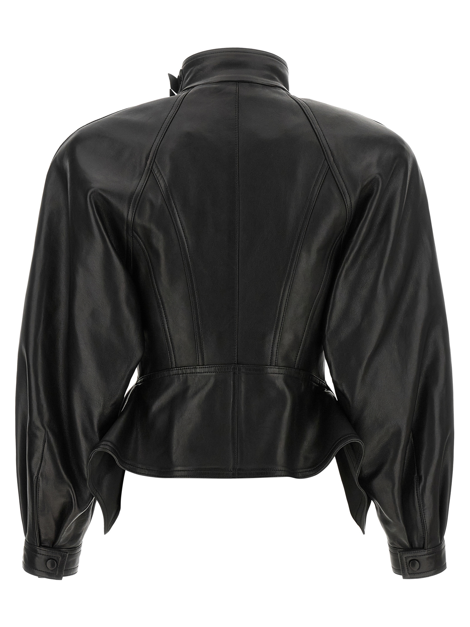 Balmain 'Iconica' Leather Jacket