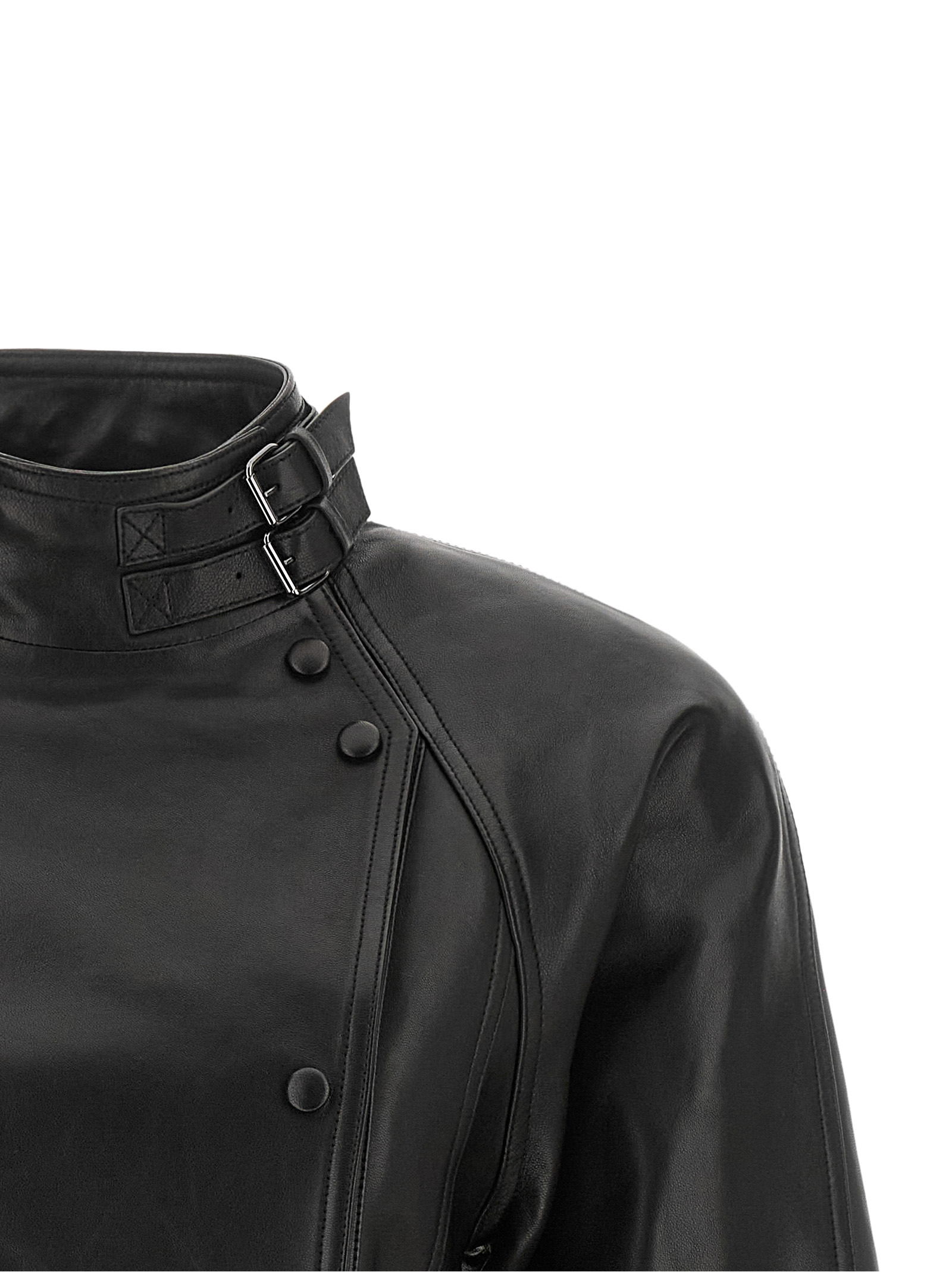 Balmain 'Iconica' Leather Jacket