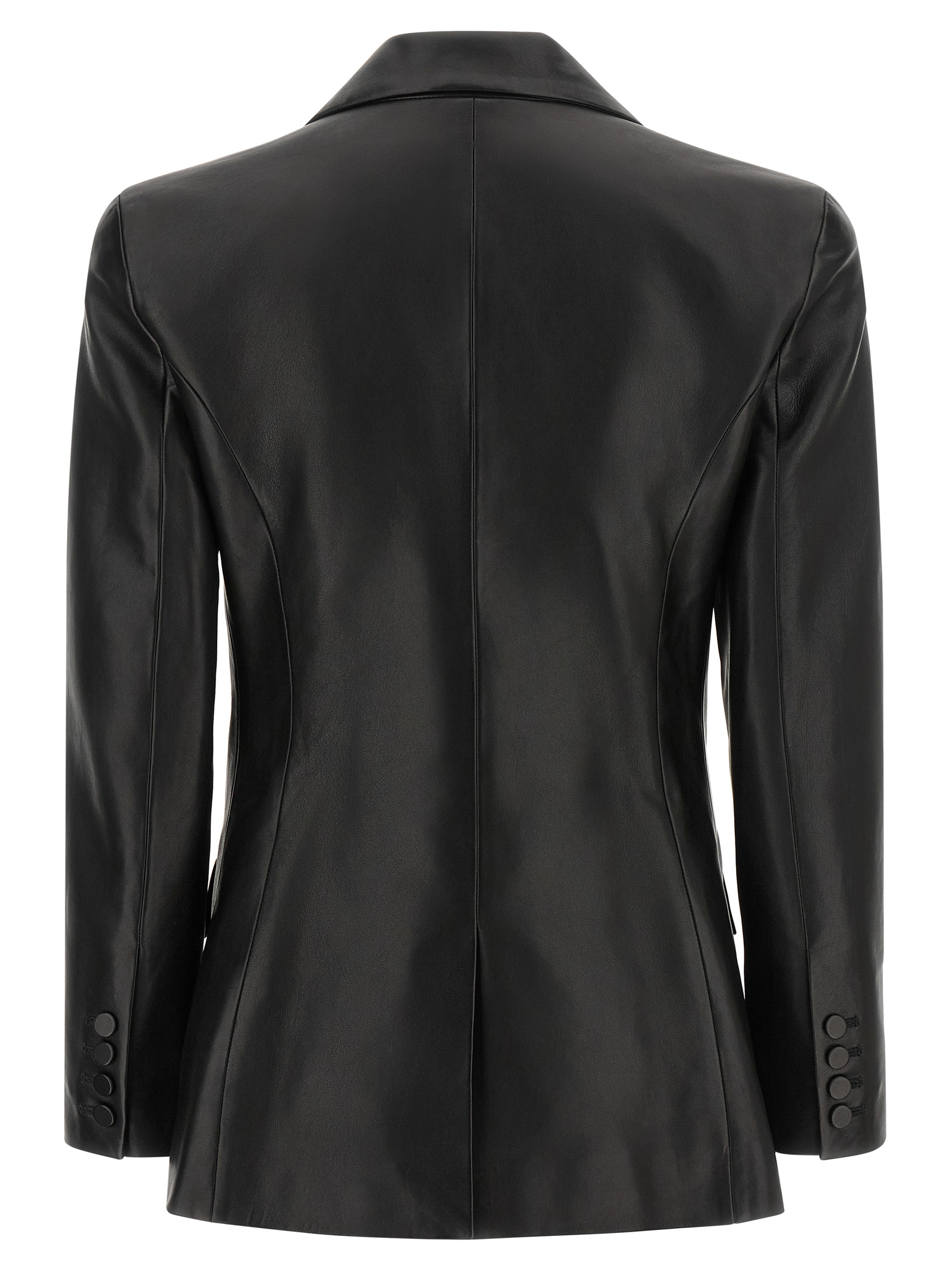 Balmain Leather Blazer