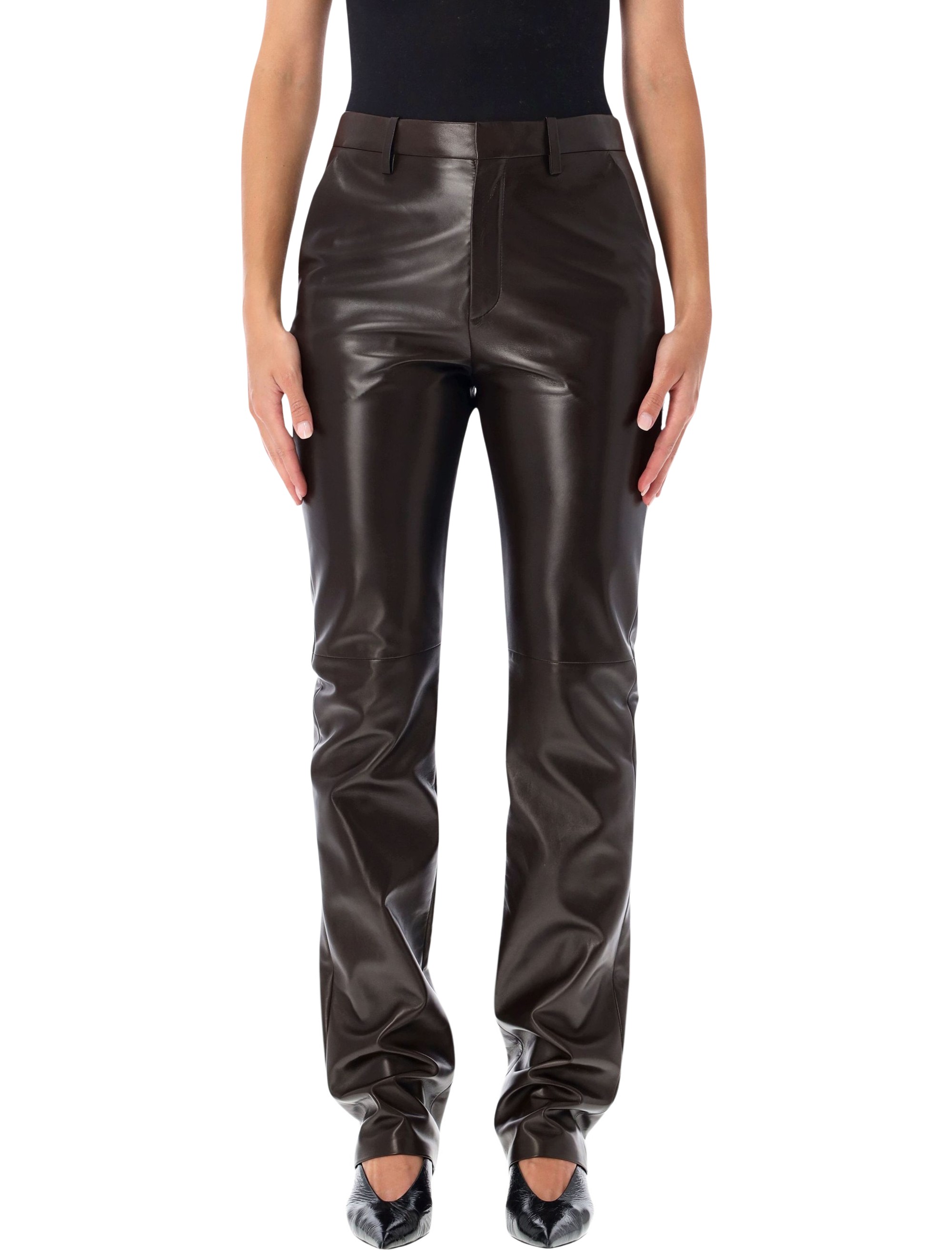 Ralph Lauren Bandbury Leather Pants Ralph Lauren