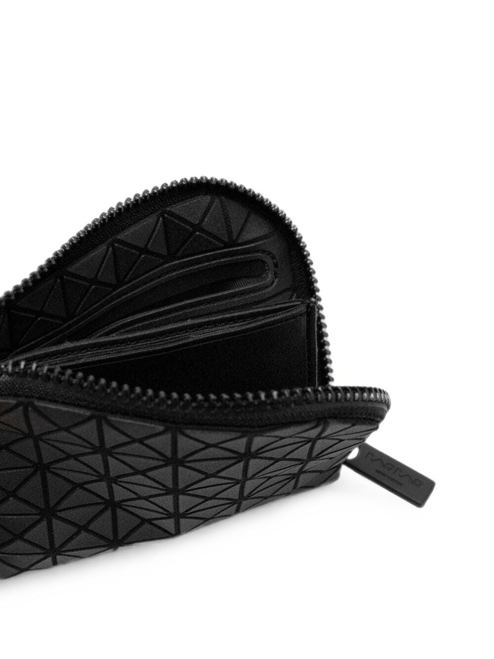 Bao Bao Issey Miyake Bao Bao Matte Black Cotton Wallet
