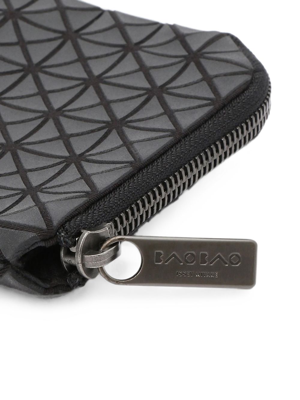 Bao Bao Issey Miyake Bao Bao Matte Black Cotton Wallet