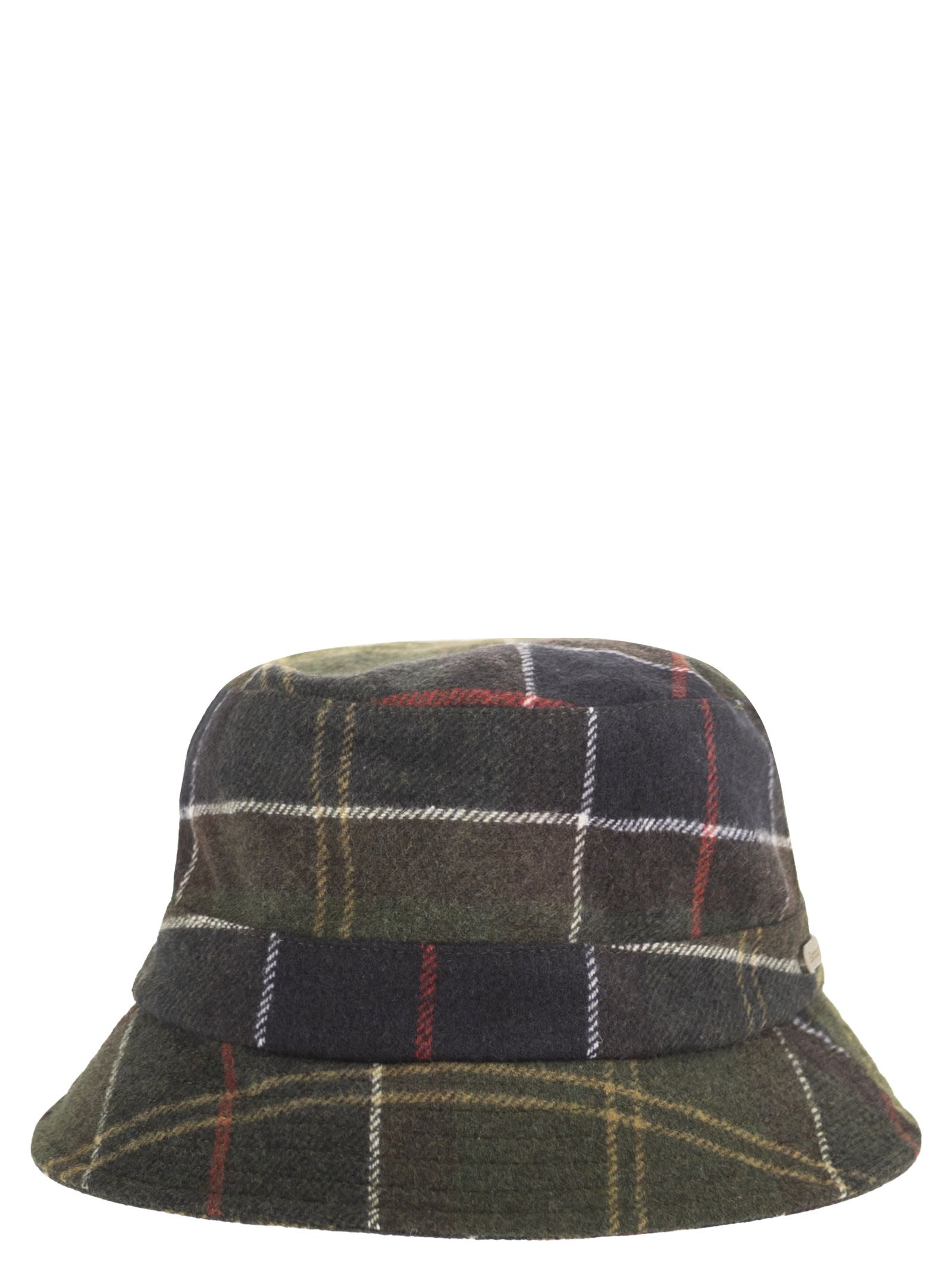 Barbour Heidi - Tartan Wool-Blend Bucket Hat
