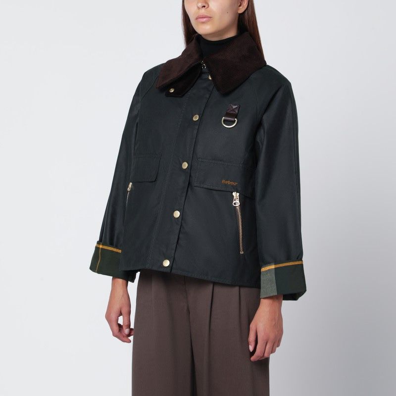 Barbour Sage Waxed Cotton Jacket