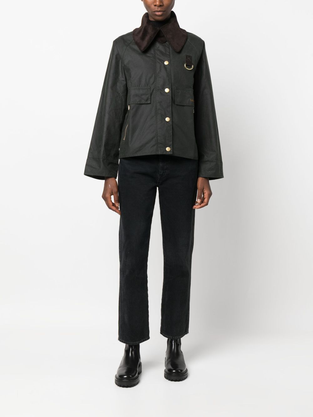 Barbour Sage Waxed Cotton Jacket