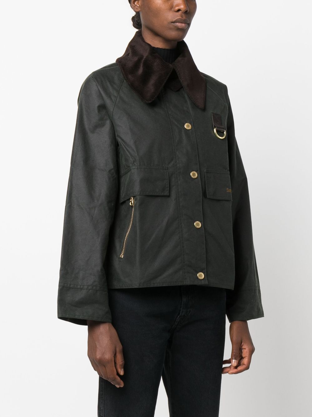 Barbour Sage Waxed Cotton Jacket
