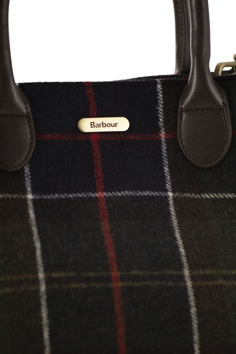 Barbour Tartan Cotton Bag