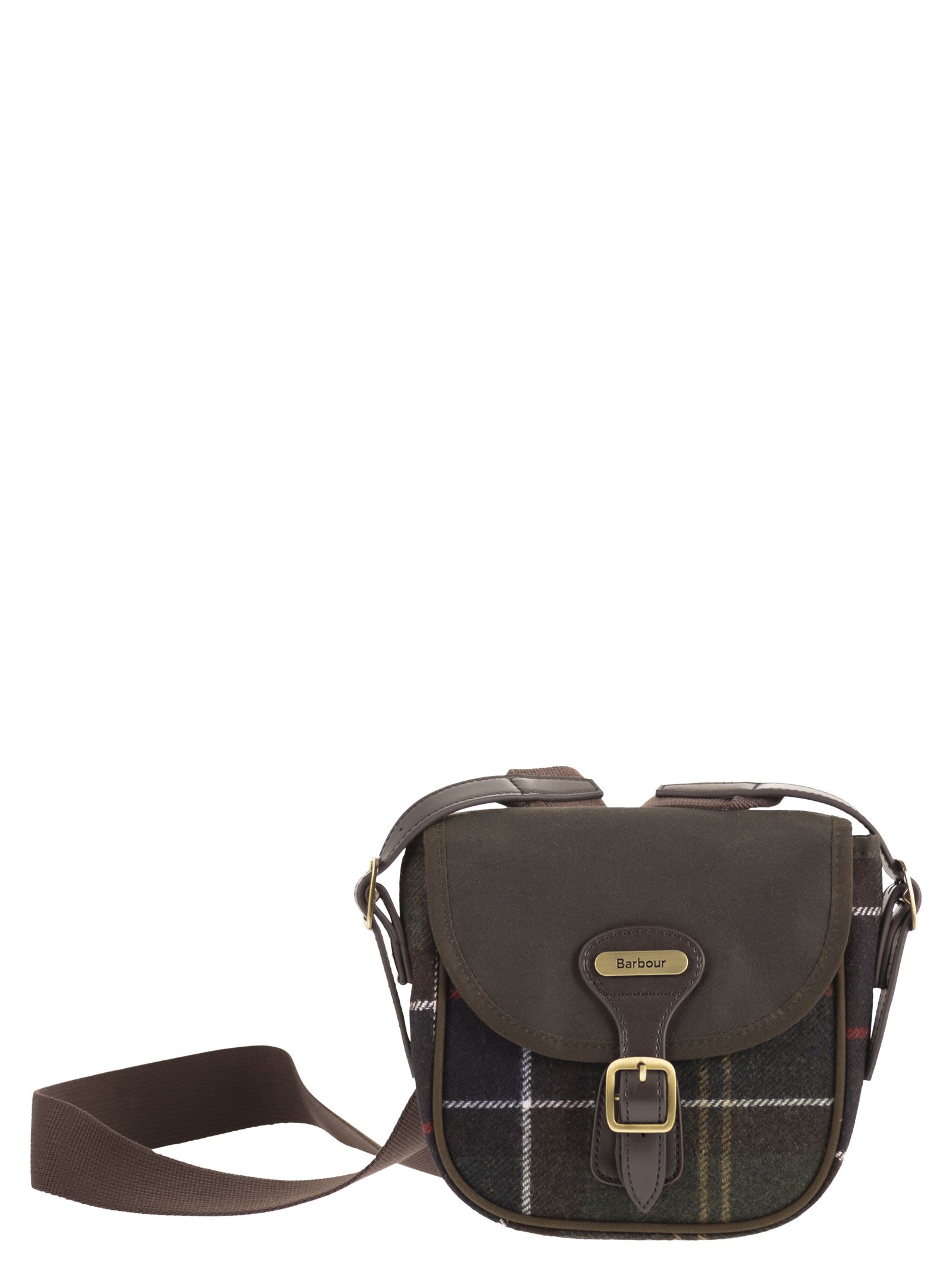 Barbour Whitley - Tartan And Waxed Cotton Crossb