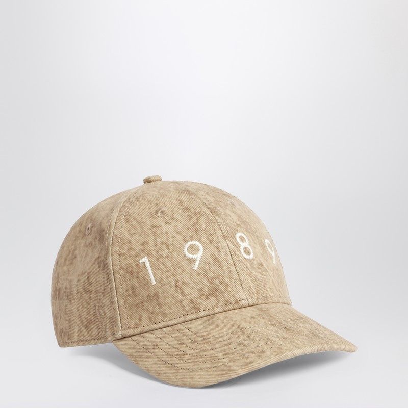 1989 studio Baseball Cap Denim Flock 1989 Camo
