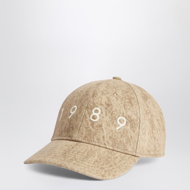 1989 studio Baseball Cap Denim Flock 1989 Camo