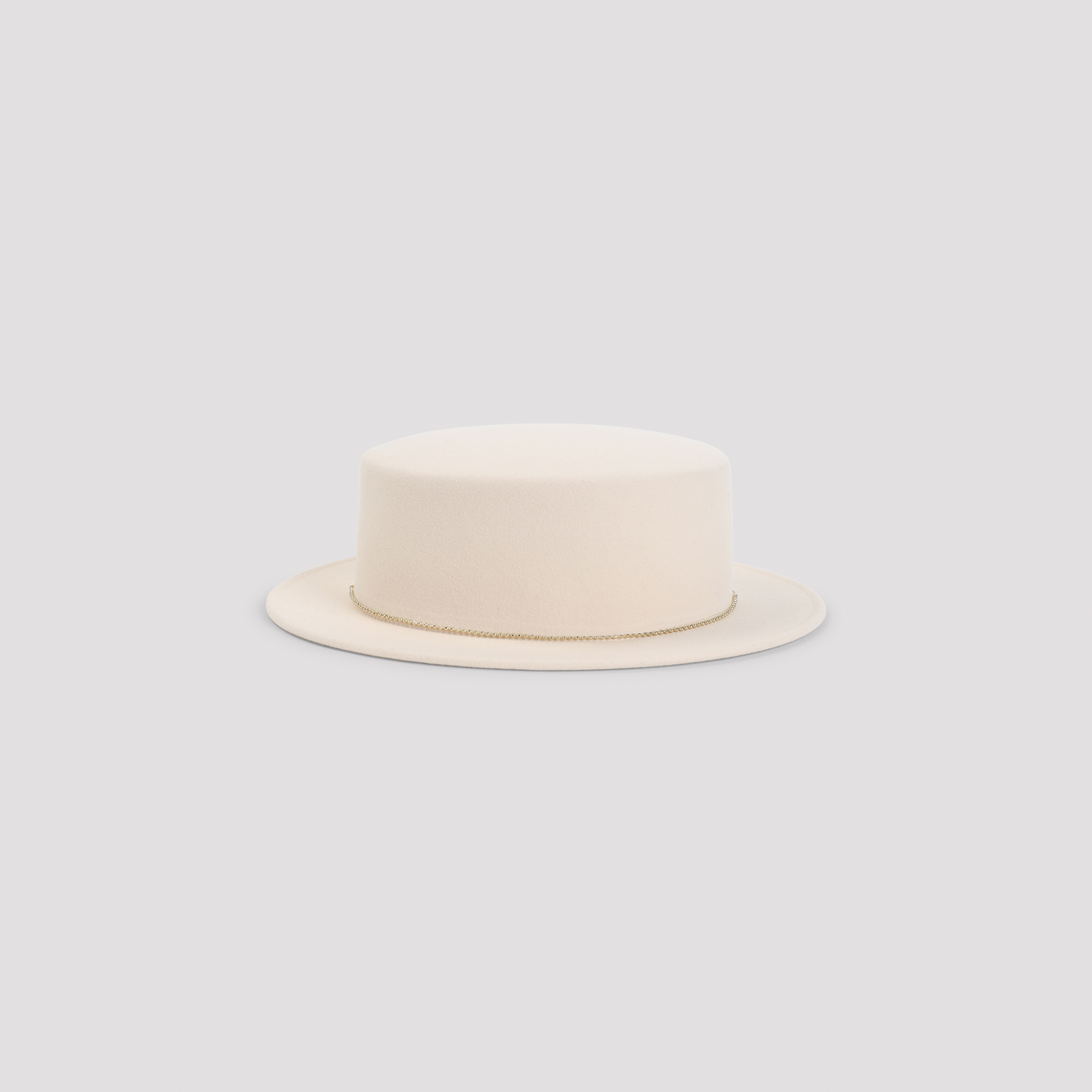Maison Michel Beige Blush Augusta Hat