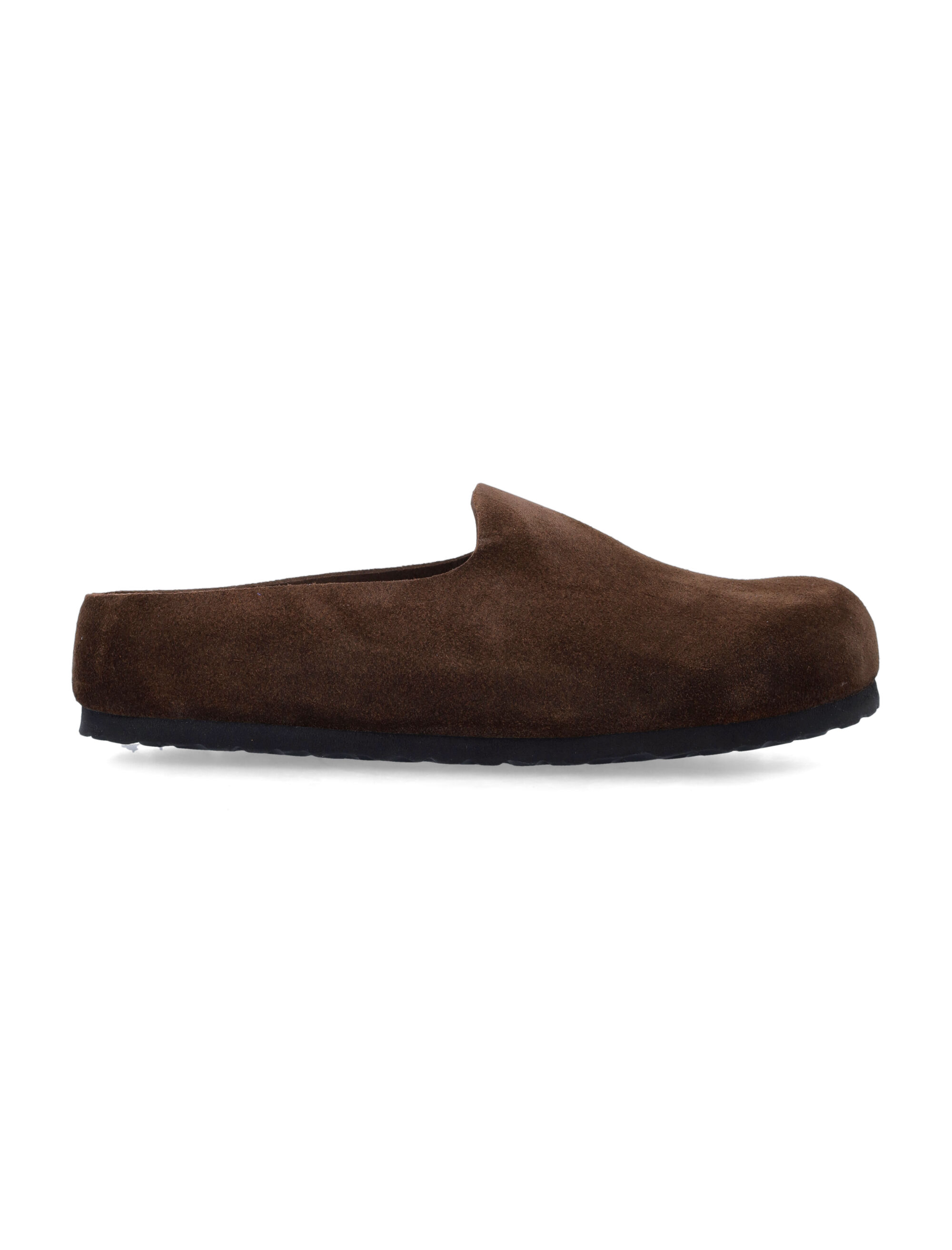 Birkenstock Amsterdam Wrapped Suede Clogs