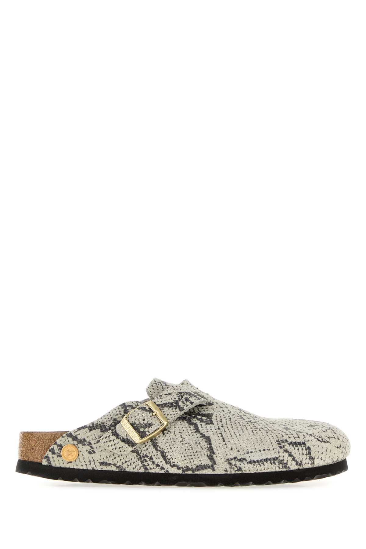Birkenstock Boston Snake Oyster