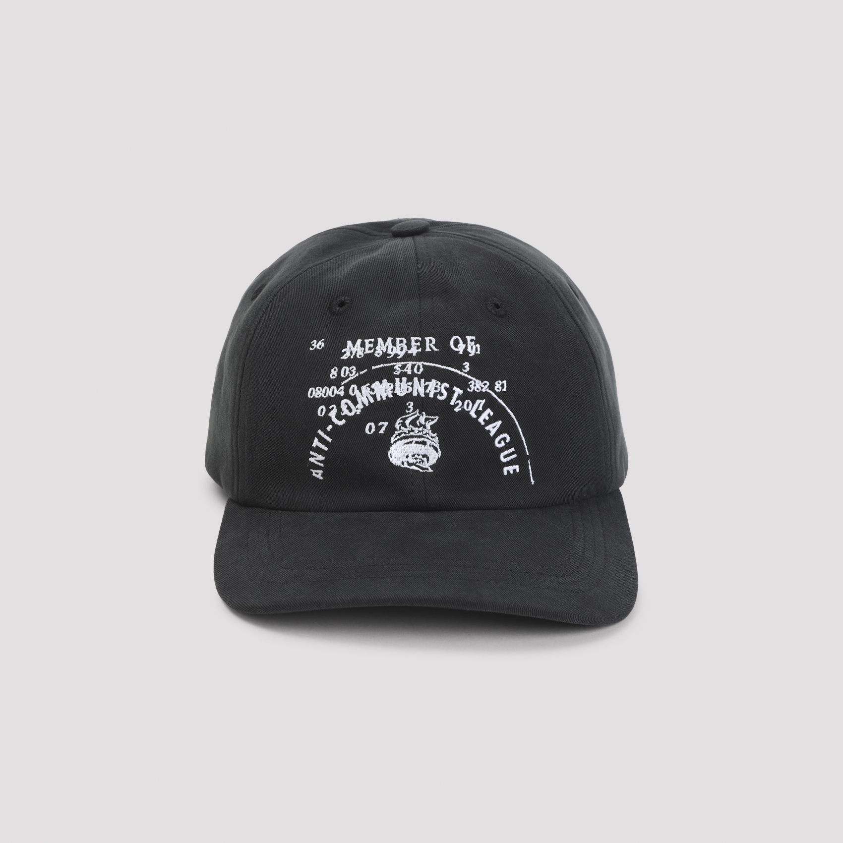Enfants Riches Deprimes Black Anti-Communist Leage 6-Panel Hat