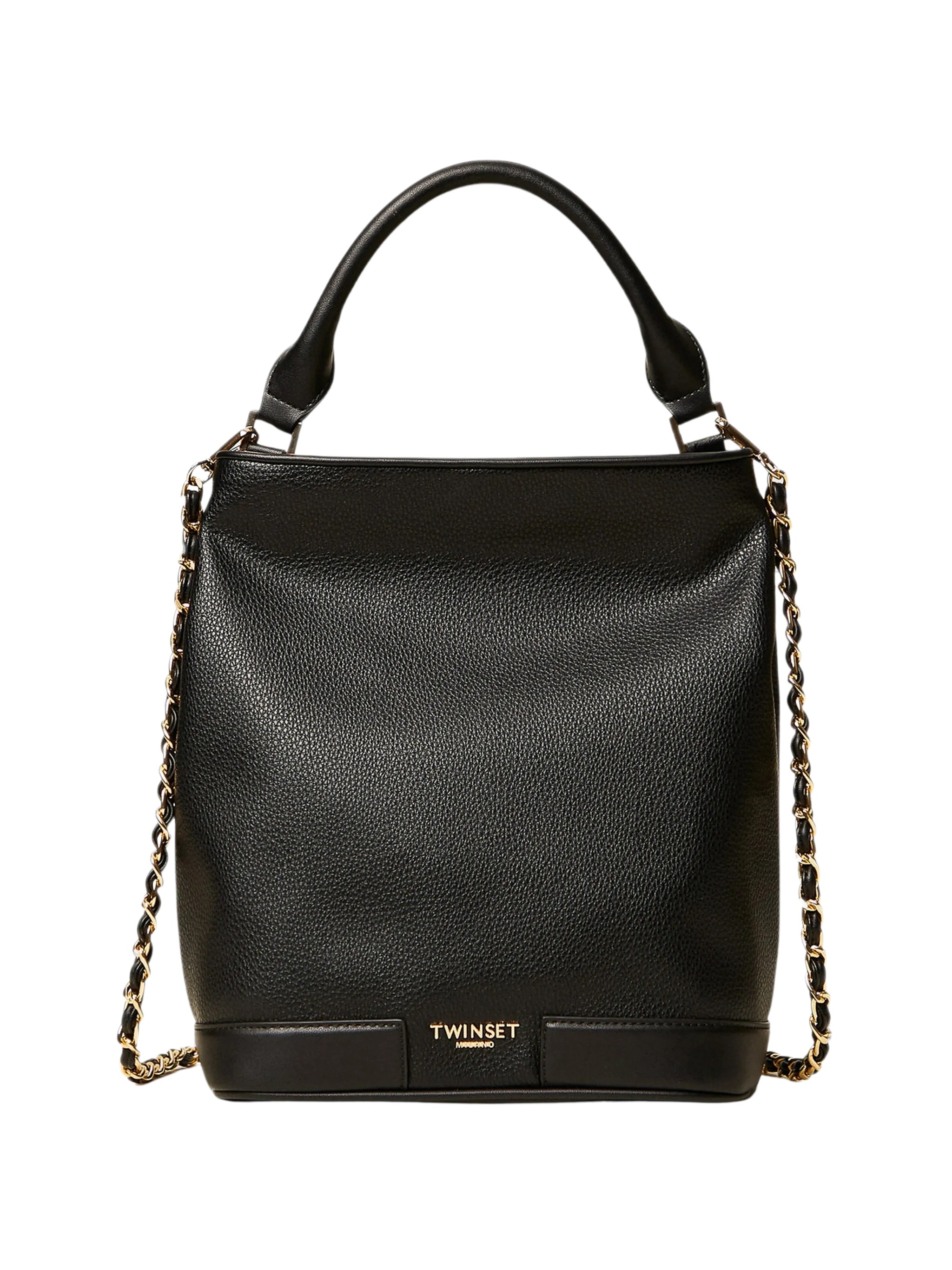 Twin-Set Black Bucket Bag