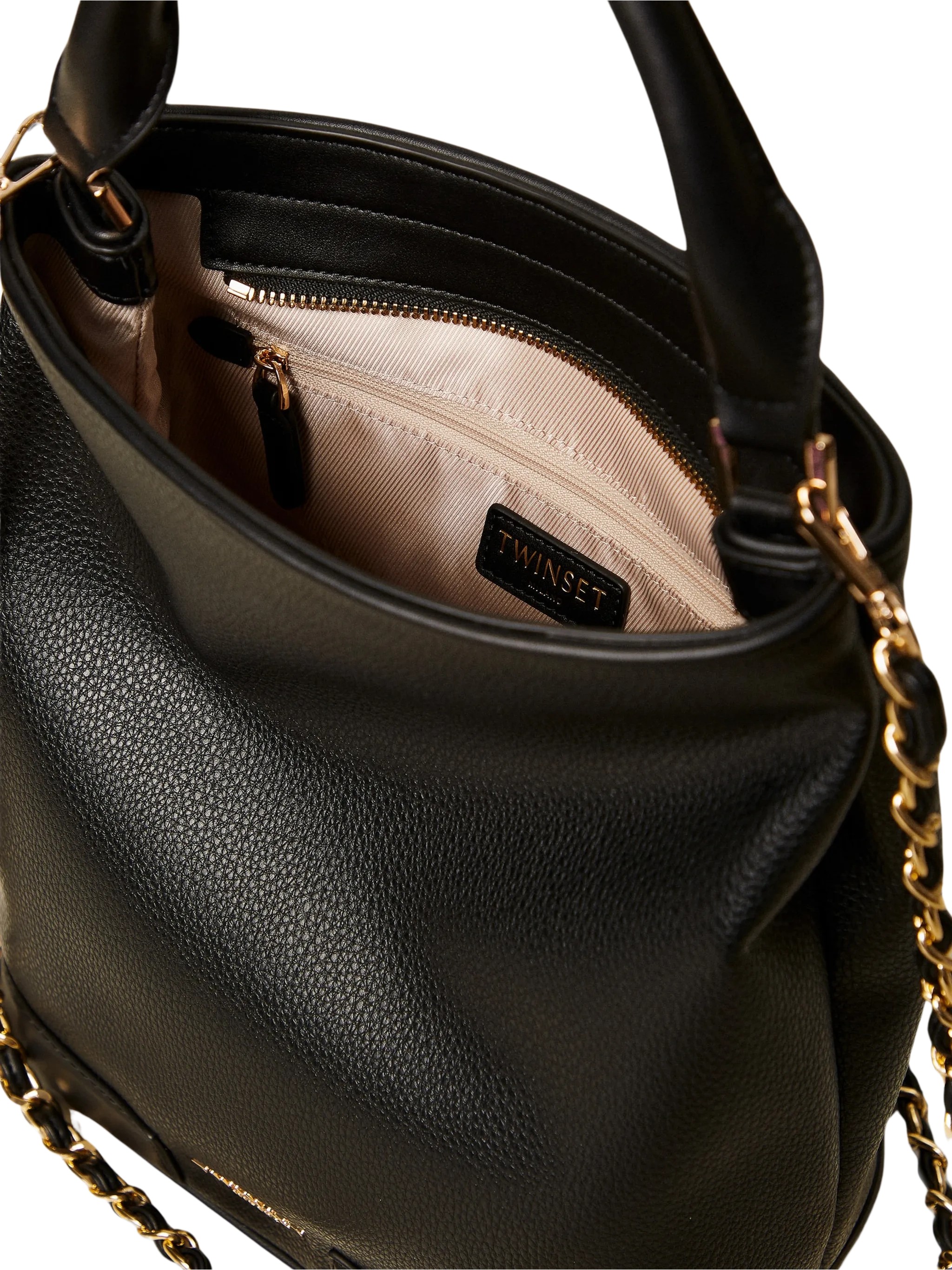 Twin-Set Black Bucket Bag