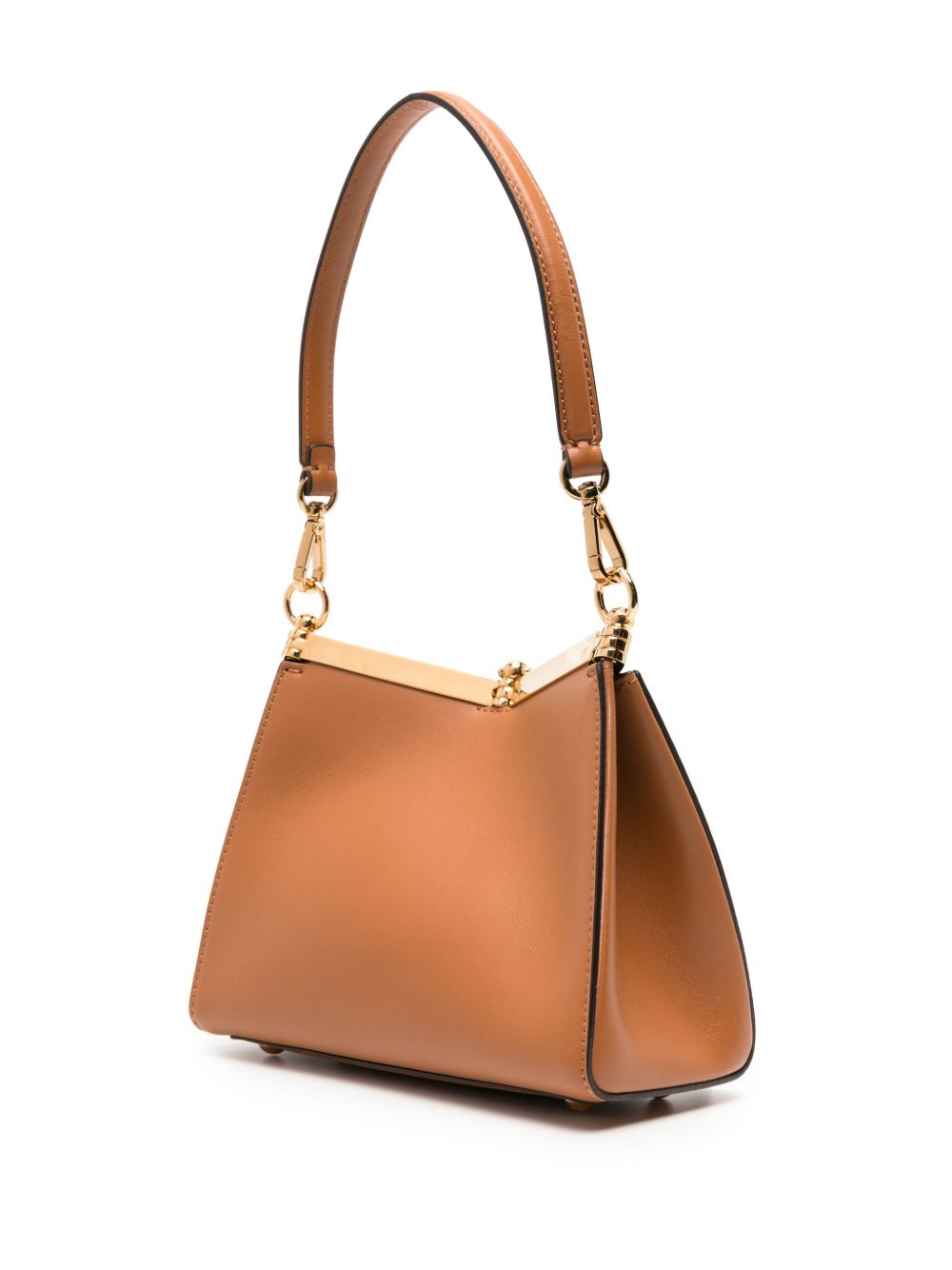 Etro Black Calf Leather Vela Bag