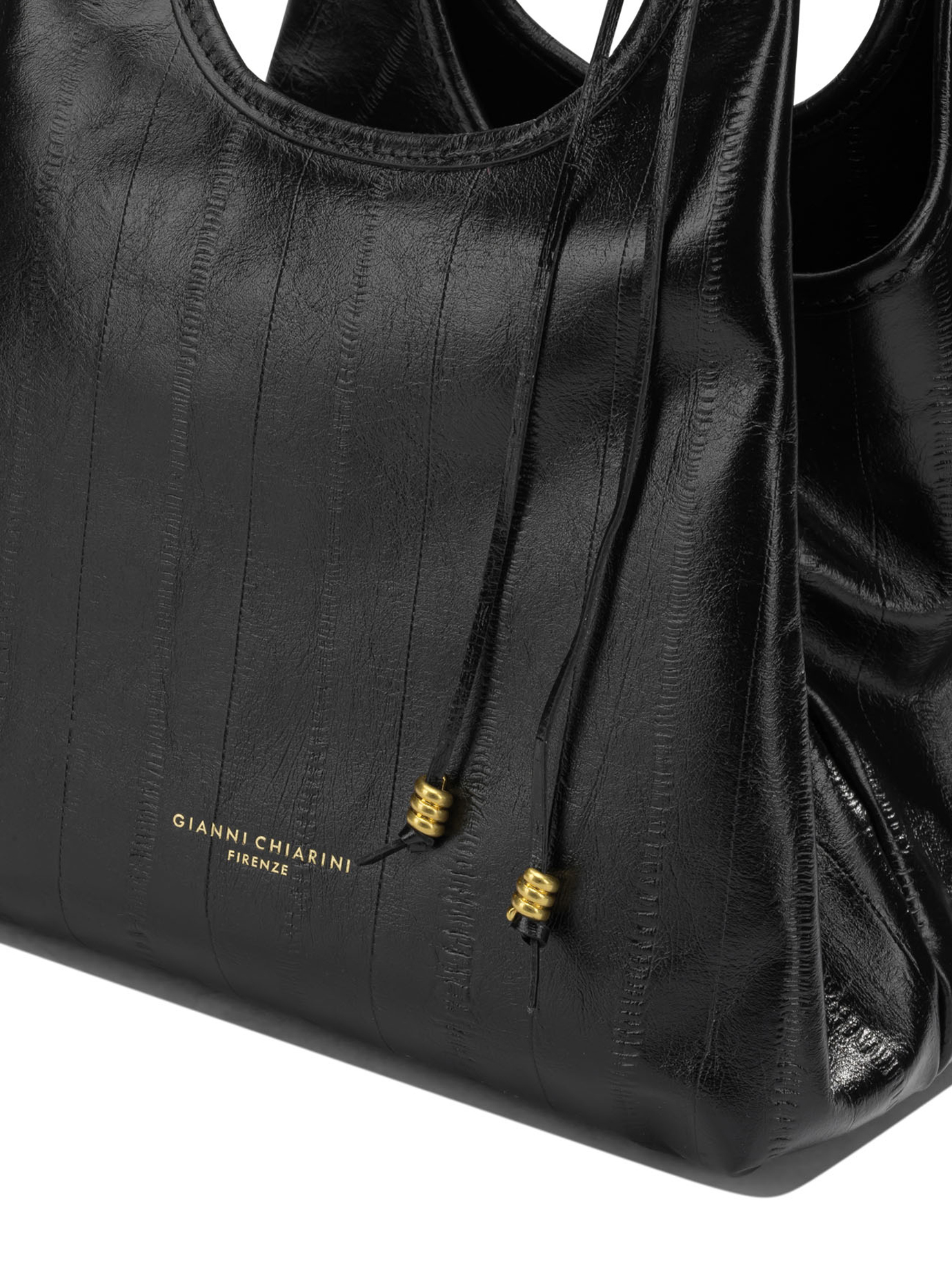 Gianni Chiarini Black Cow Leather Handbags