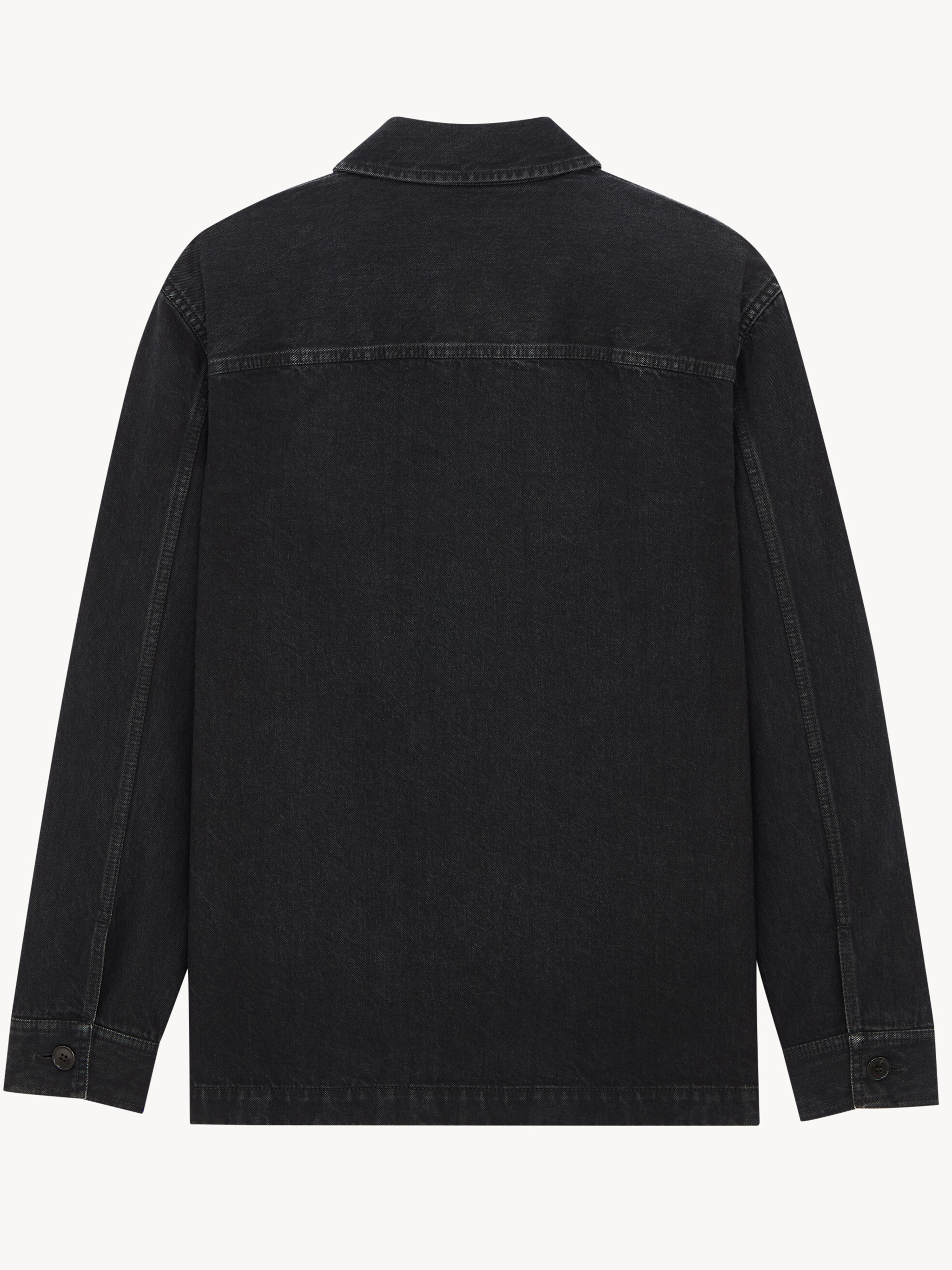 Saint Laurent Black Denim Overshirt