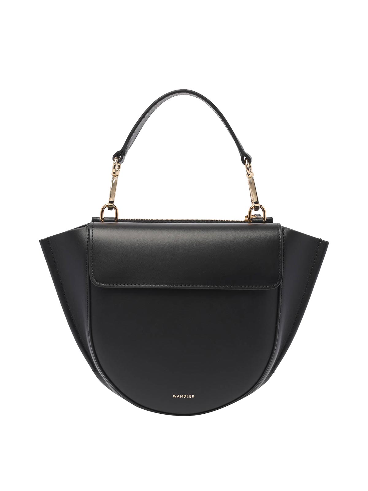 Wandler Black Hortensia Mini Hand Bag