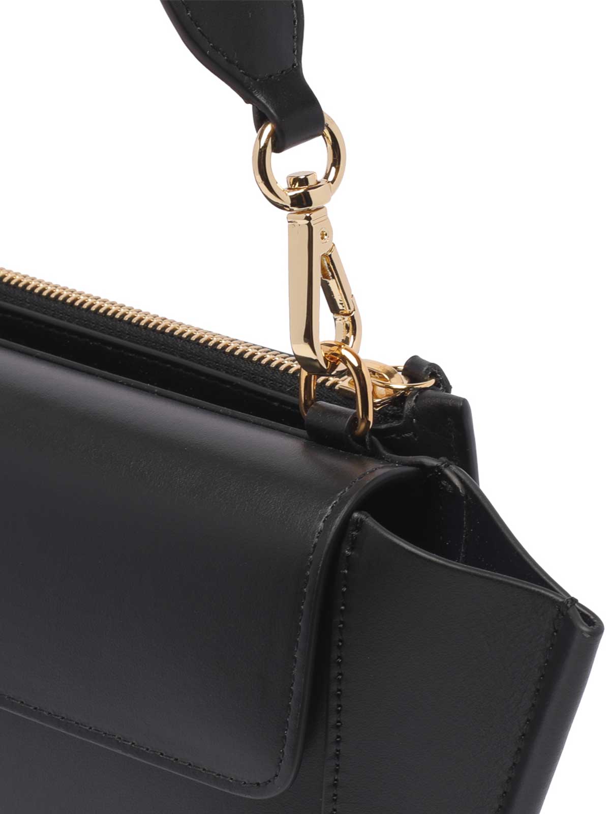 Wandler Black Hortensia Mini Hand Bag
