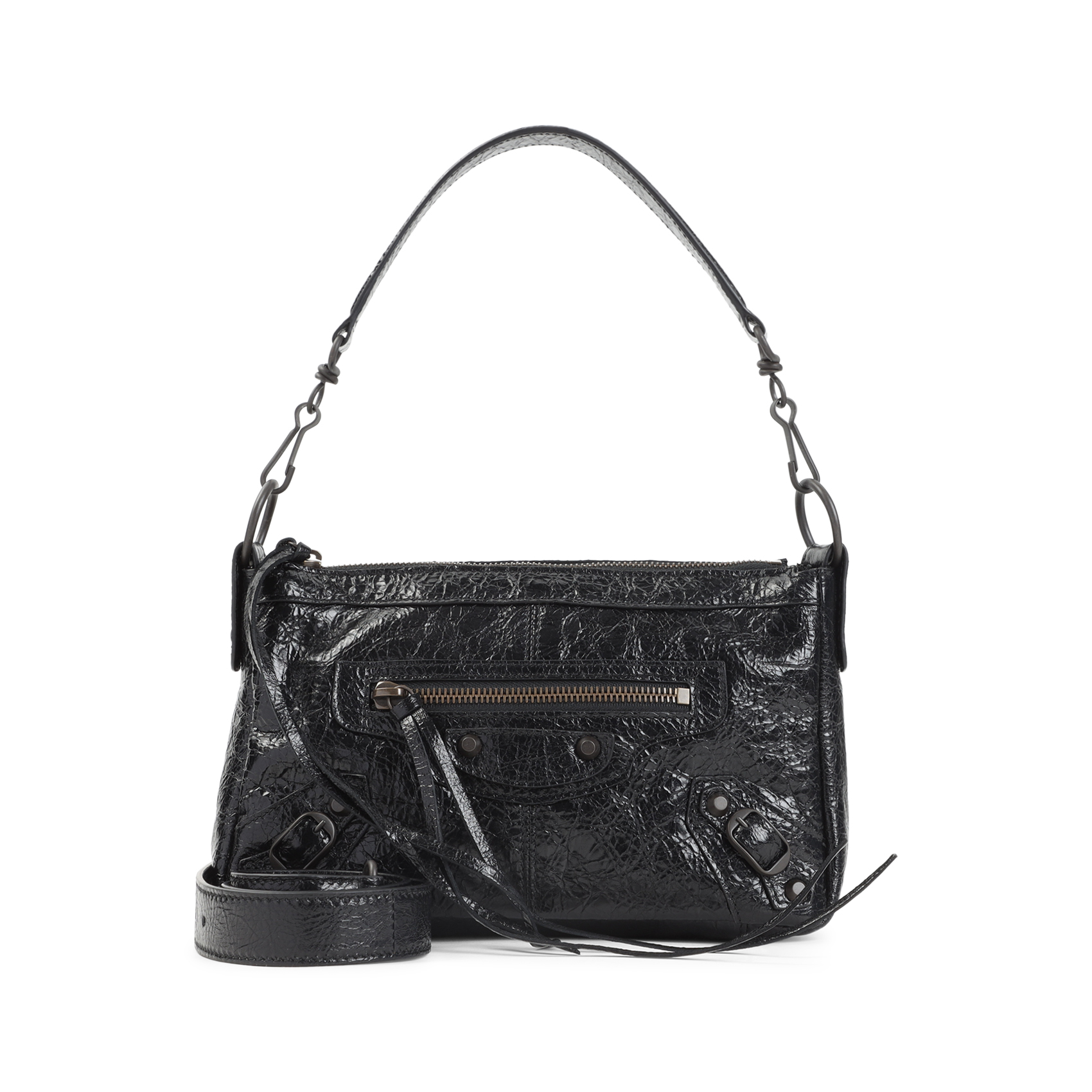 Balenciaga Black Leather Bag