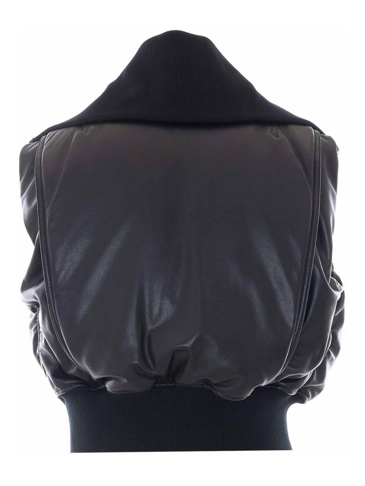 Bottega Veneta Black Leather Vest
