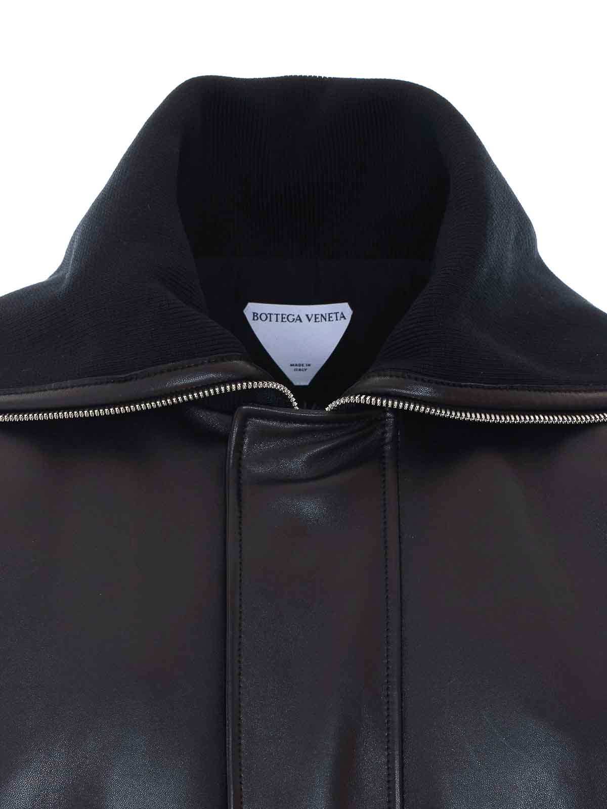 Bottega Veneta Black Leather Vest