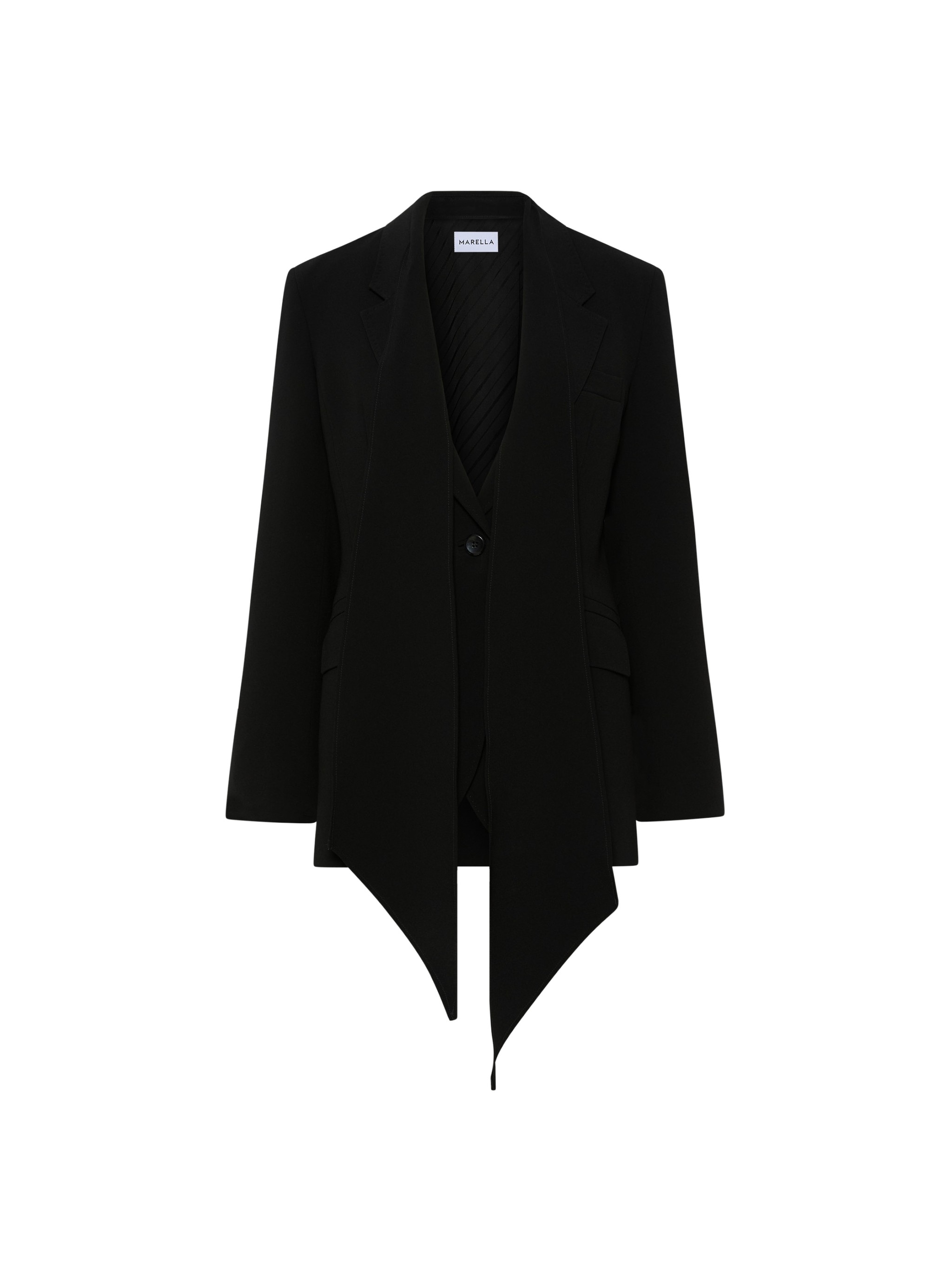 Marella Black Mllottone Blazer