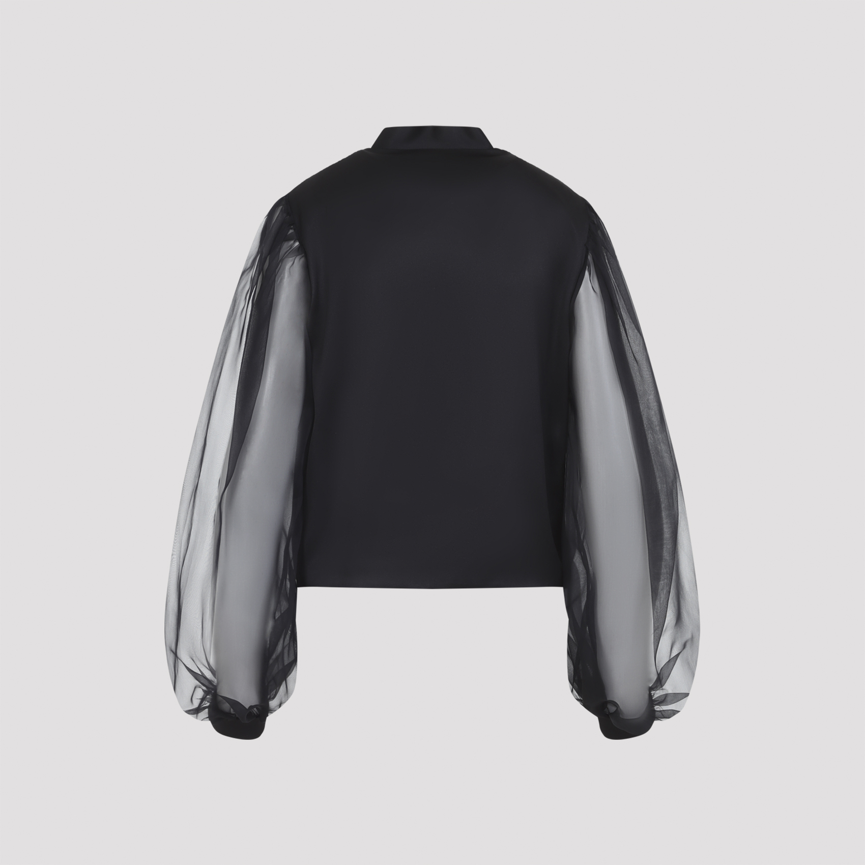 Giorgio Armani Black Printed Embroidered Shirt