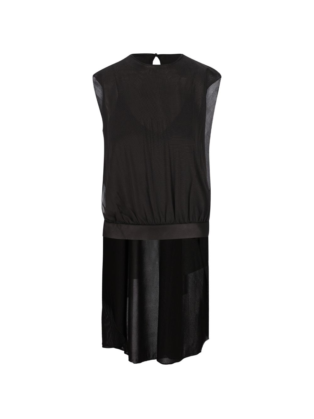 Fendi Black Silk Blend Top