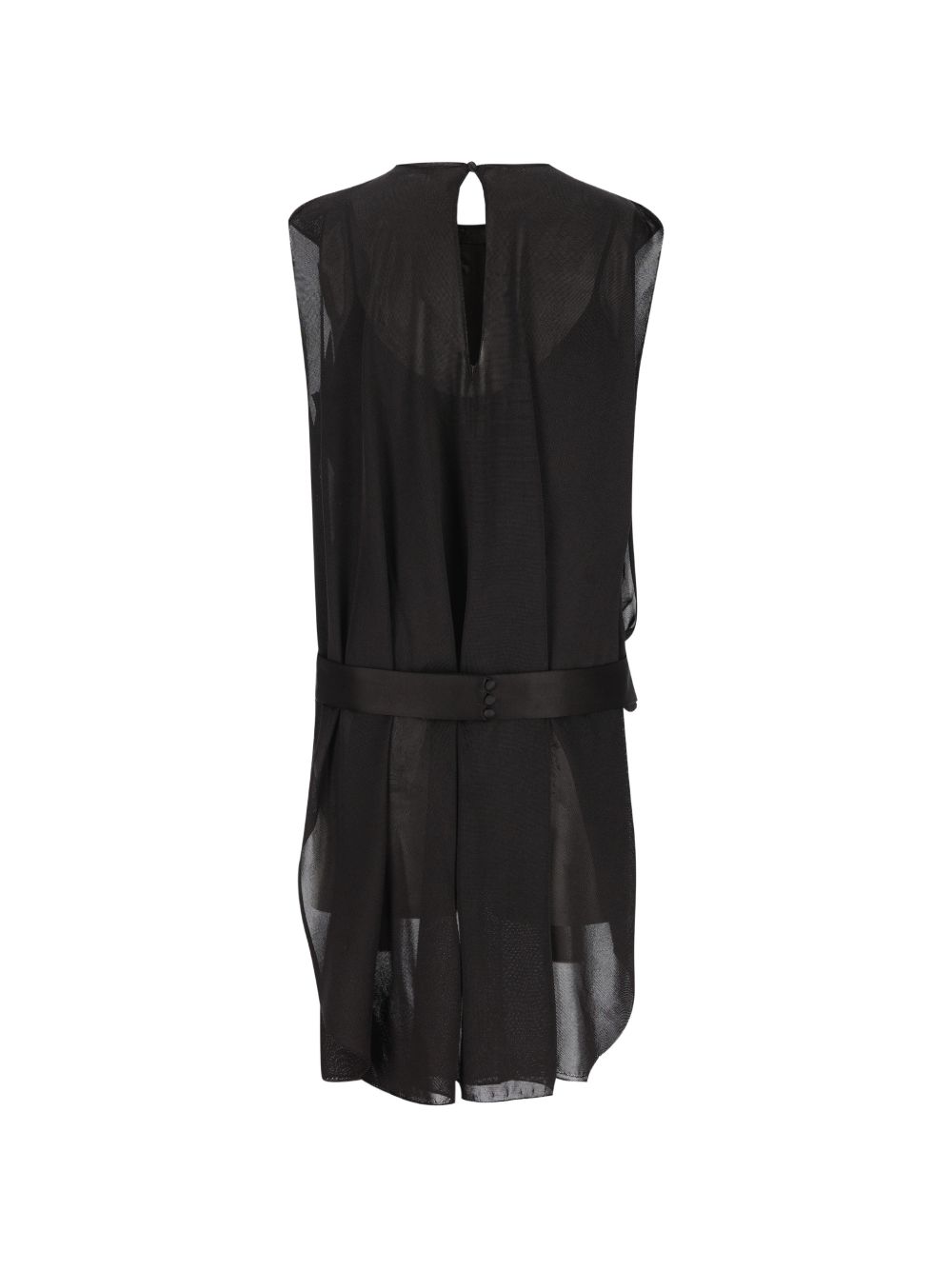 Fendi Black Silk Blend Top