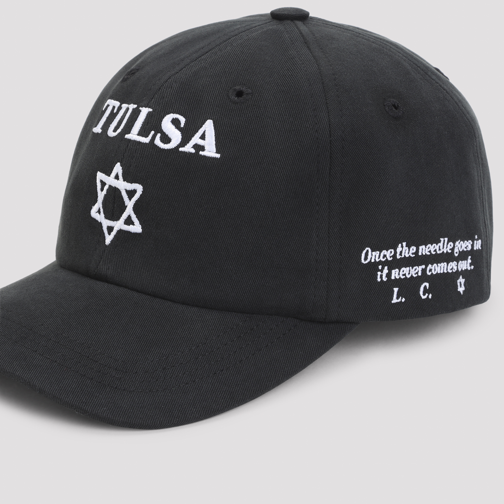 Enfants Riches Deprimes Black Tulsa 6-Panel Hat