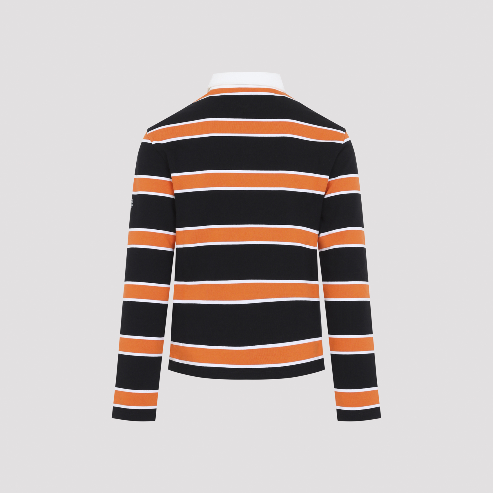 Celine Black White Orange Polo Shirt