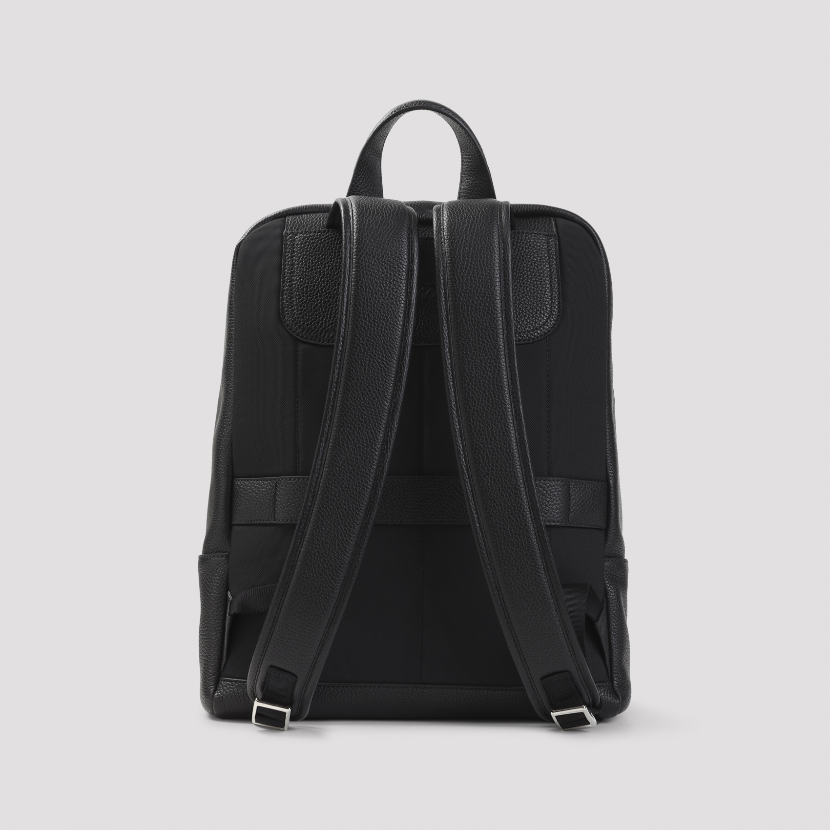 Brioni Black Zip Around Backpack