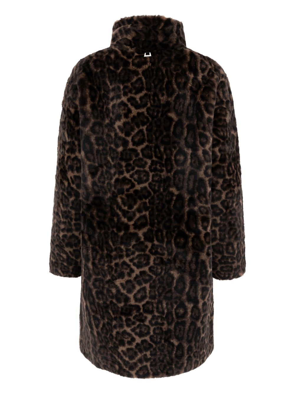 Apparis Blair Leopard Print Coat