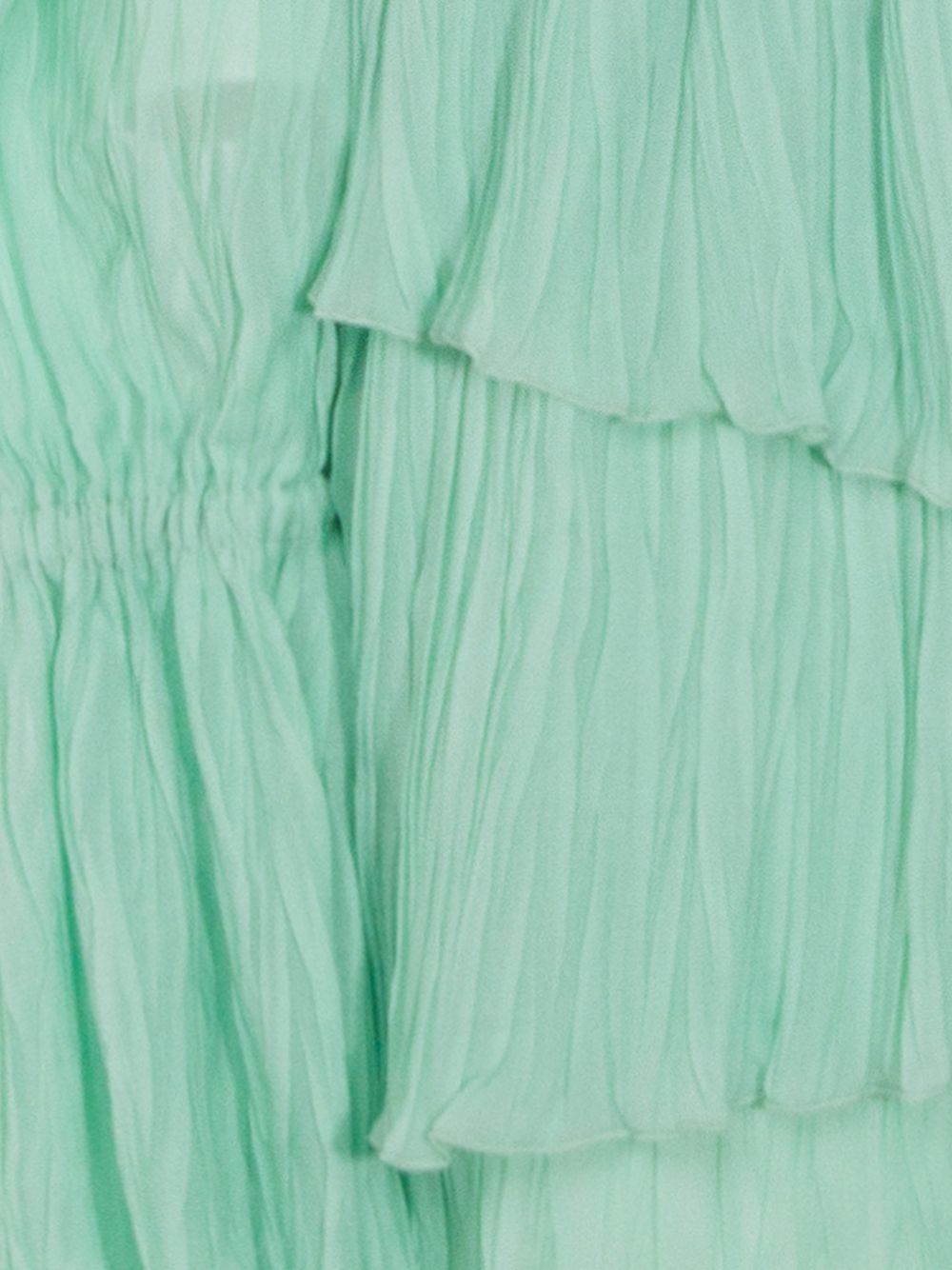 Blumarine Green Lily Viscose Dress