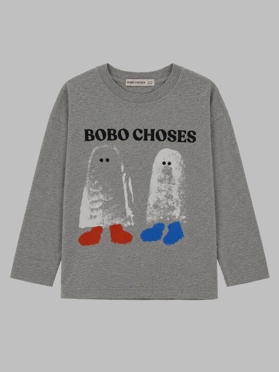 Bobo choses T-Shirt Manica Lunga Con Stampa