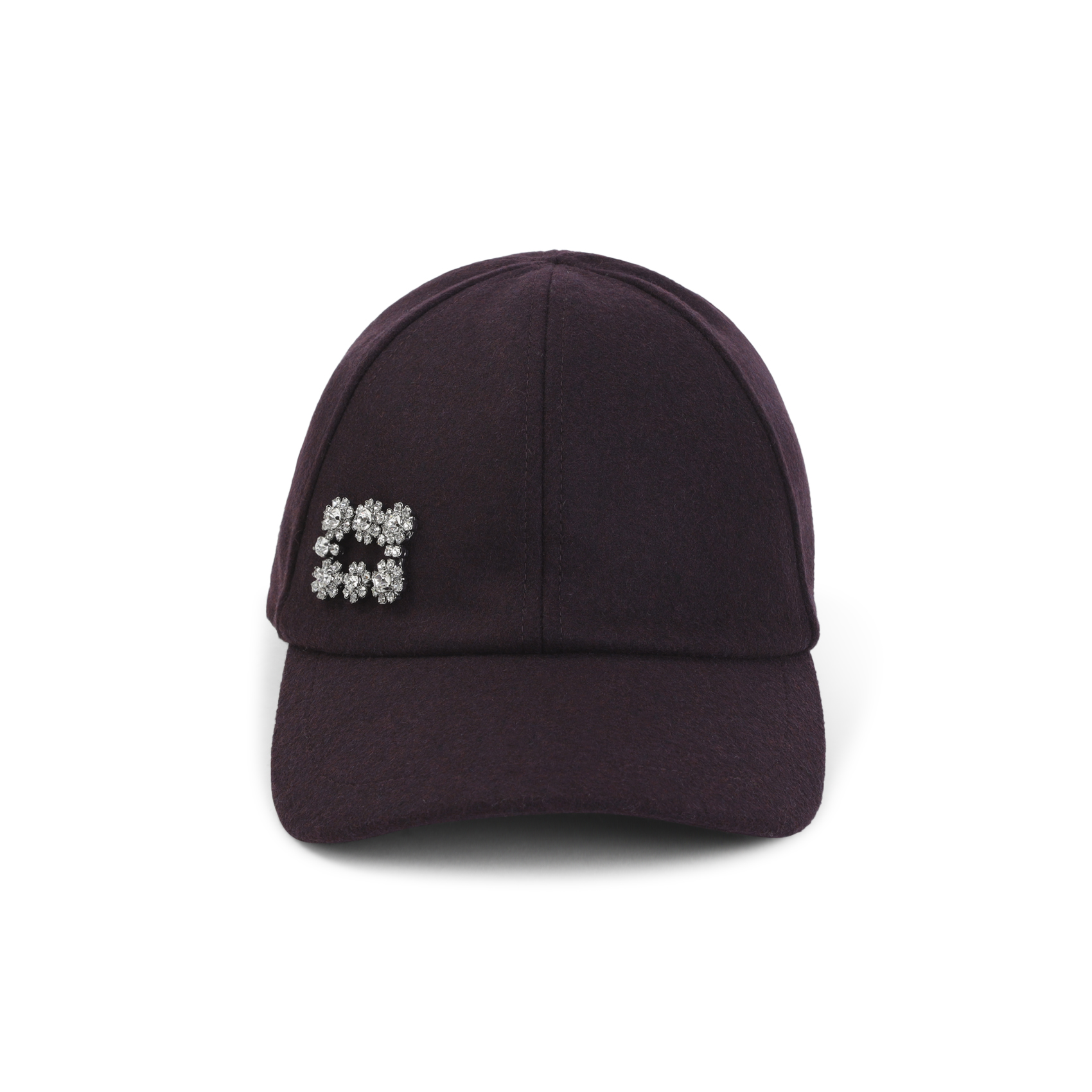 Roger Vivier Bordeaux Flower Strass Cup