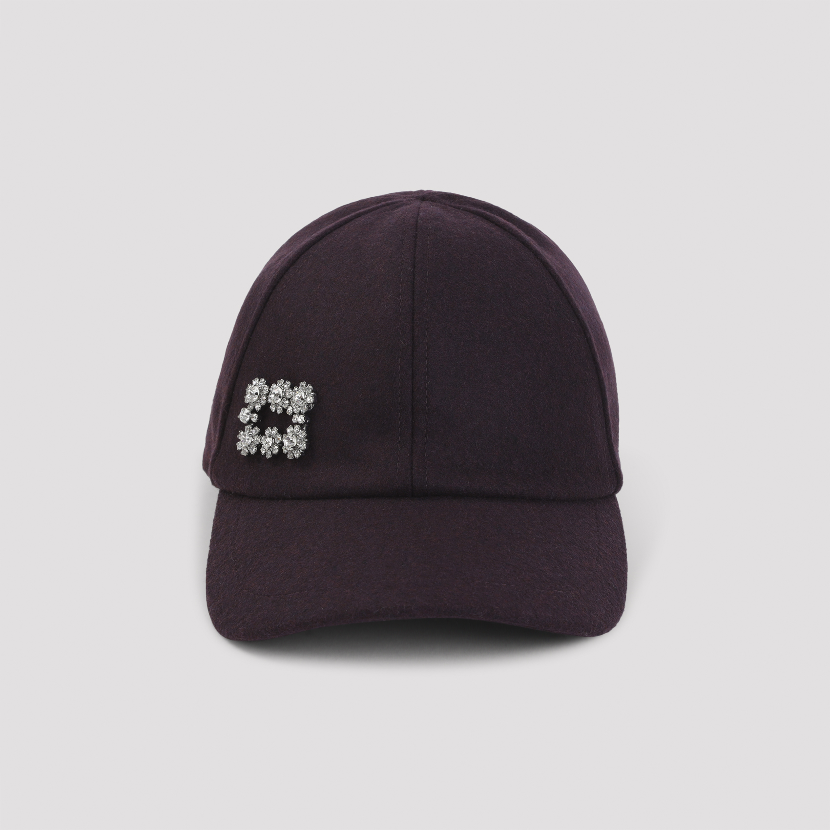 Roger Vivier Bordeaux Flower Strass Cup