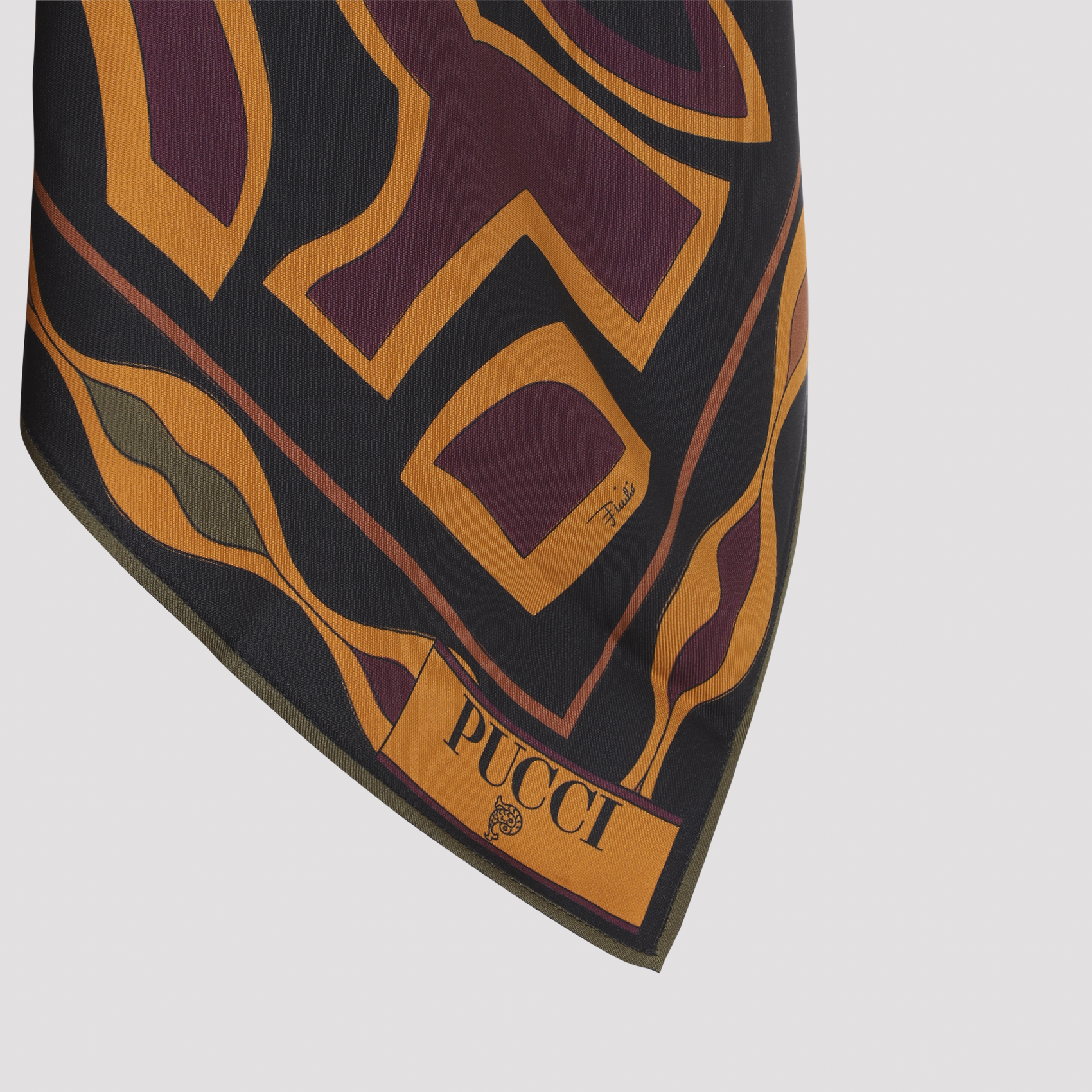 Emilio Pucci Bordeaux Gold Top