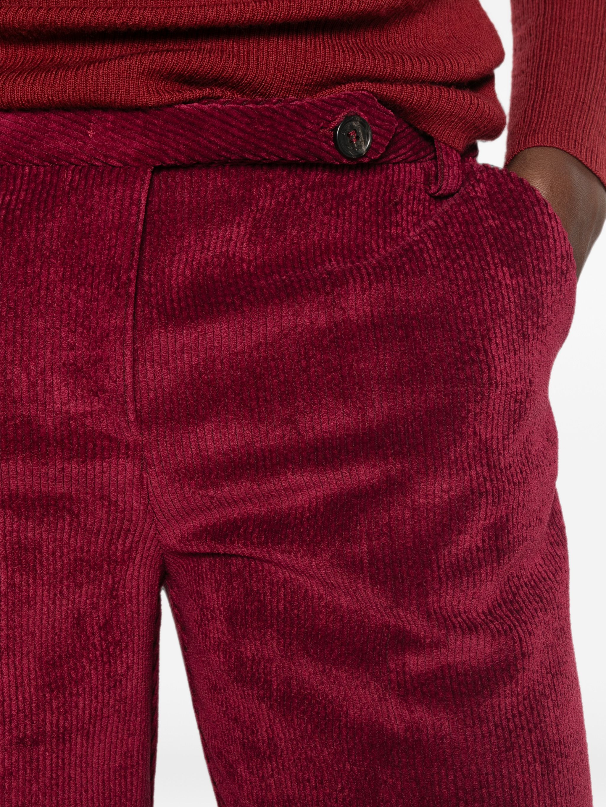 Ermanno Bordeaux Polyester Polyamide Elastane Pa