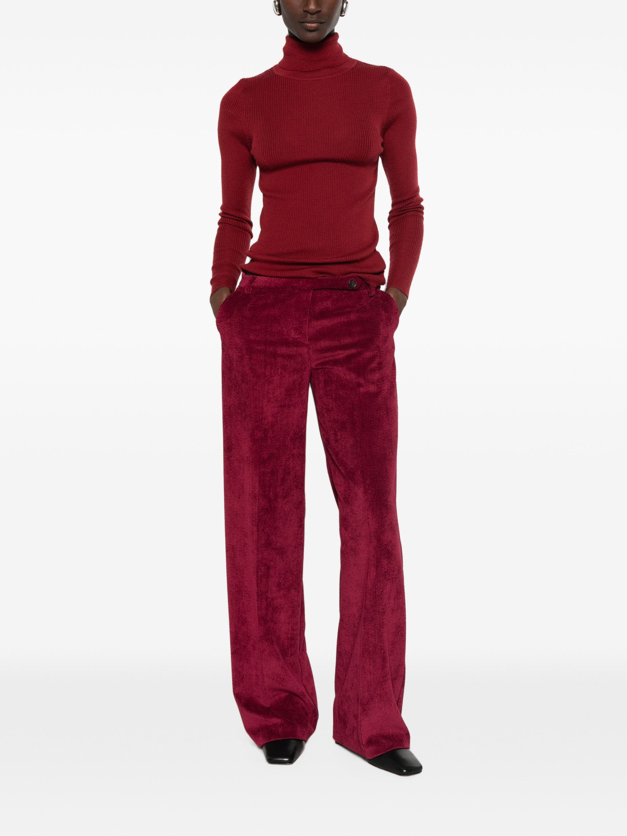 Ermanno Bordeaux Polyester Polyamide Elastane Pa
