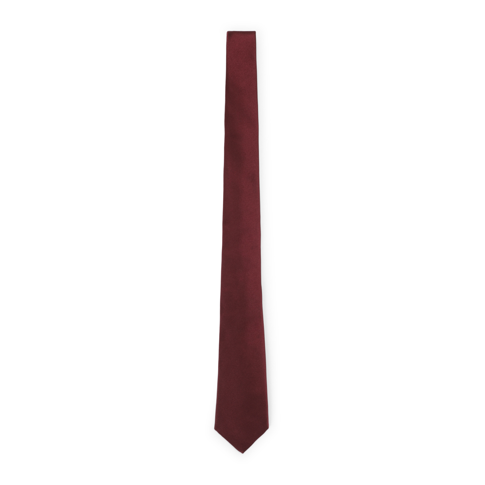 Giorgio Armani Bordeaux Silk Tie