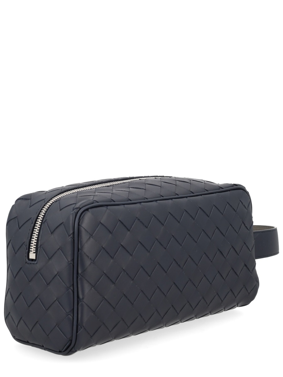 Bottega Veneta Pochette Con Motivo Intrecciato