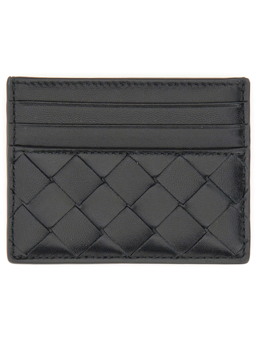 Bottega Veneta Woven Leather Card Case