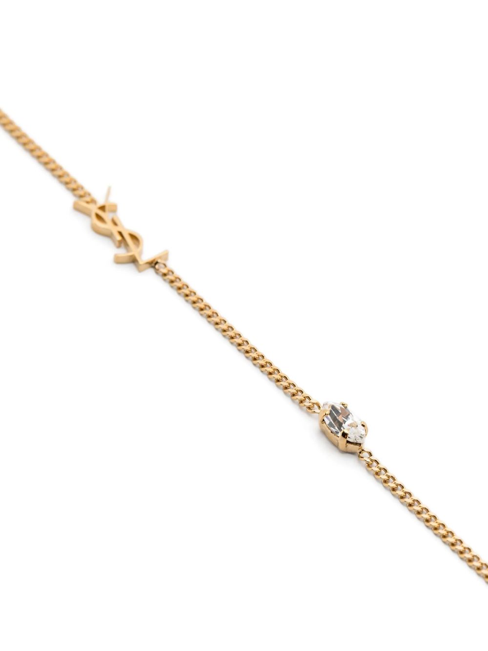 Saint Laurent Bracelet With Cassandre Heart Charm